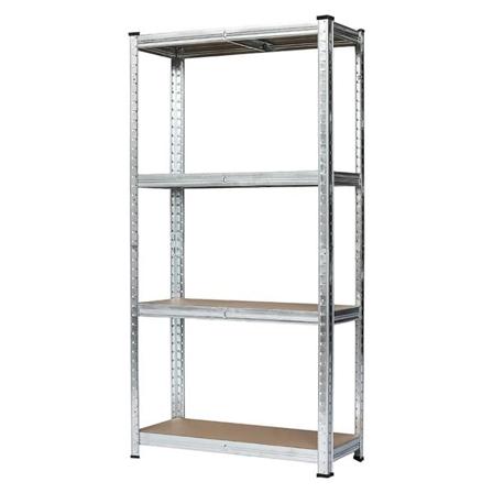Probuilder Teräshylly, jossa 4 hyllyä