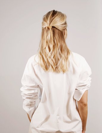 Corinne Leather Band Short Narrow - Brown - ONE SIZE