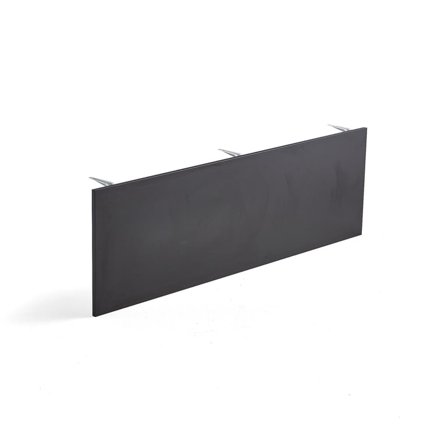 Modesty panel QBUS, 1600x500 mm, black