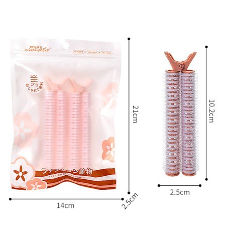 Øyeblikkelig volumklips for kvinner - Volumgivende krøllstaver for alle hårtyper - Krøller og rotkrøllere - Volumgivende rotklips - Brun