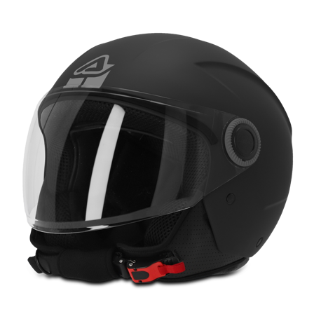 Avattava Kypärä Acerbis Brezza Jet Musta M