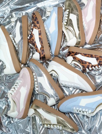 Bianco Biaberlin Sneaker Faux Leather - Silver - 39