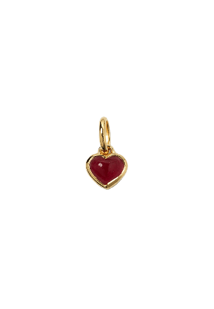 Syster P Beloved Heart PendantGold Pink Quartz Smycken & klockor Dam Guld ONESIZE