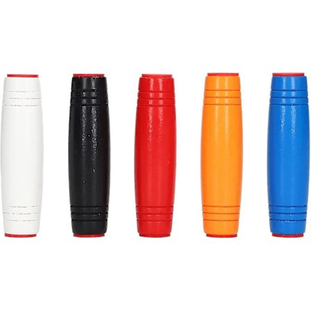 5 Stykker Tre Stressavlastende Fidget Stick Skrivebordsleketøy Flip Stick Fidget Tumbling Stressavlastende Leke Ay