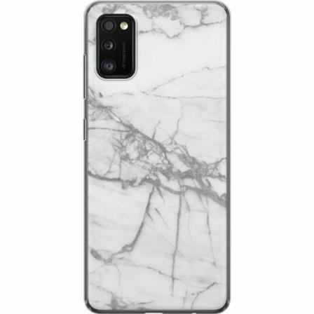Samsung Galaxy A41 Genomskinligt Skal Marmor