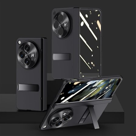 För Oneplus öppet case med gångjärnsskydd, [inbyggt Hd-skärmskydd], Smal hård dator för Oneplus öppet case med stöd