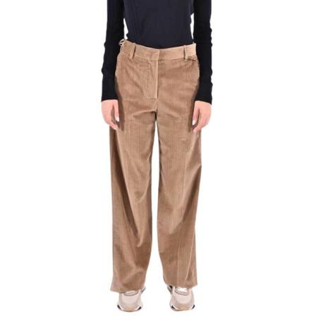 Max Mara Weekend, Trousers Bruin, Dames, Maat:S