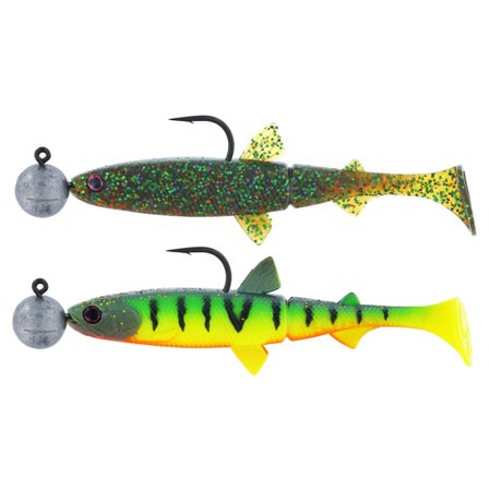 Westin Hypoteez Shadtail R'N'R 9cm, 7g #4/0 (2-pack) - Dark Water Mix