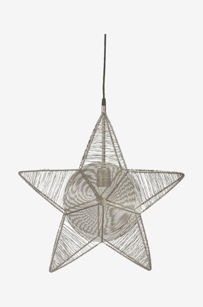 PR Home - Stjärna Rigel, 50 cm - Silver - Adventsstjärnor - Från Homeroom