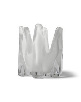 Ljuslykta Baronessa Vit - 10,5x10,5x11,5 - Form Living