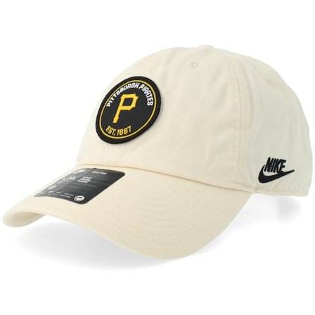 Nike MLB - Beis unconstructed Gorra - Pittsburgh Pirates Club Natural Dad Cap @ Hatstore