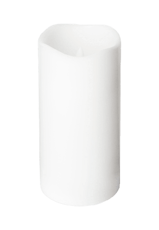 Åhléns Home Blockljus med timer LED 15 cm Belysning Vit ONESIZE