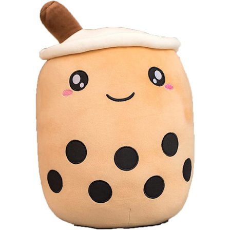 Kreativ Simulering Melkete Kopp Plysj Leke Pute Søt Fantasifull