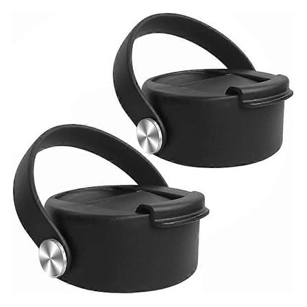 Flip Kaffelokk for Hydro Flask Bredmunnflaske 12 16 18 20 32 40 64 Oz, Fleksibelt Håndtak Lokk Erstatning