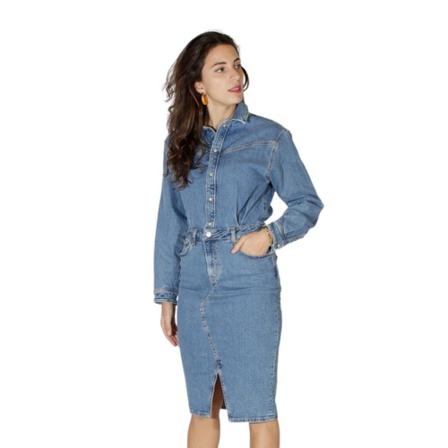 Pepe Jeans Kjole Blå, Dame