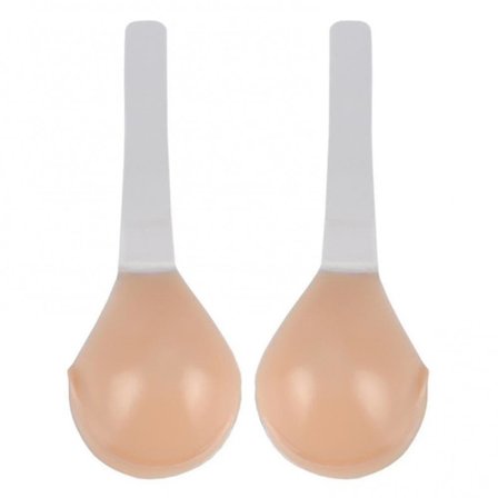 Komfortabel Silikone Lift klæbende BH til Kvinder Anti-sved Hudvenlig