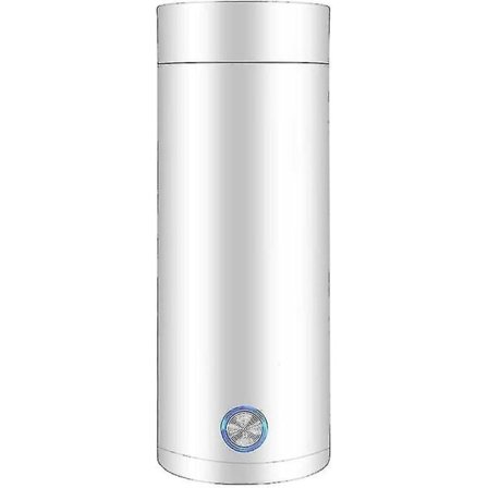 Rejsekedel, bærbar kedel til sunde drikke, hurtig kogning, lille kedel med automatisk slukning, 400 ml lille kedel (hvid)