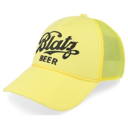 American Needle - Gul trucker Kasket - Blatz Foamy Valin Butter Trucker @ Hatstore