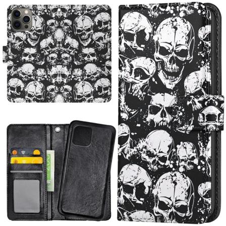 iPhone 13 Pro - Lompakkokotelo/Kuoret Skulls