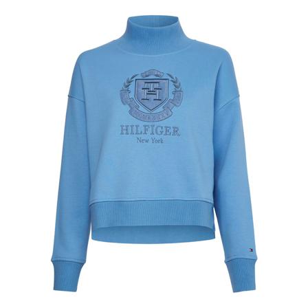 Tommy Hilfiger, Tommy Hilfiger trui blauw ww 0ww 37165 c 35 Blauw, Dames, Maat:L,polyester