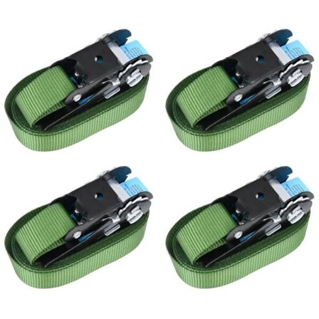 vidaXL Spännband 4 st 800 daN 6 m grön