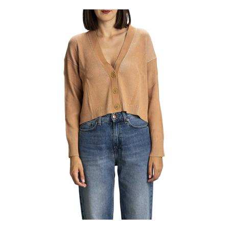 Patrizia Pepe, Knitwear Beige, Dames, Maat:S