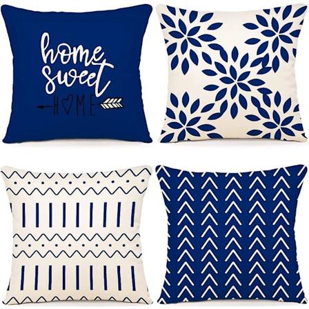 Dekorativa kuddfodral set - Perfekt för soffa, utomhus och sovrum