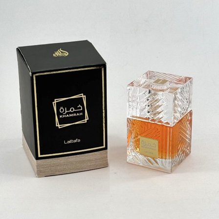 Lattafa Khamrah Black Paper Box Parfume 100ml Unisex Duft