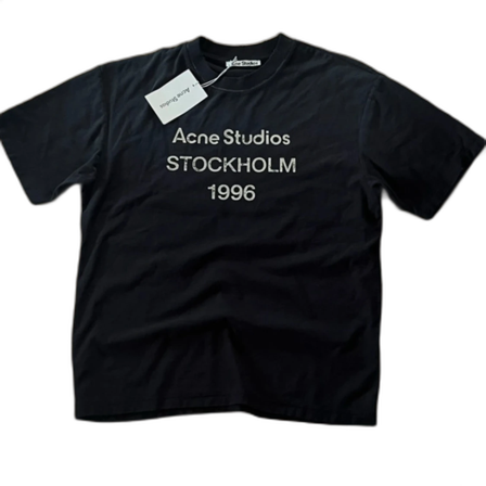 Svart Acne Studios t-shirt Stockholm