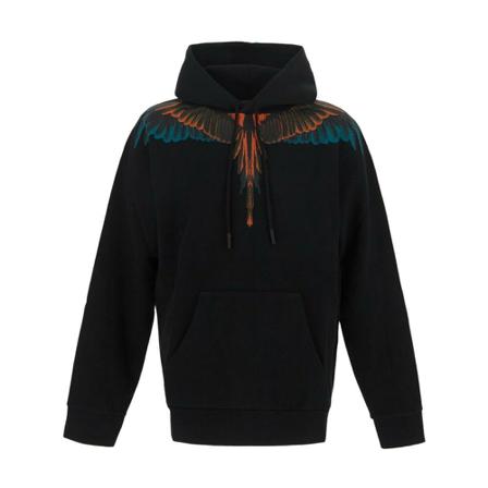 Marcelo Burlon Icon Wings Hoodie Sort, Herre