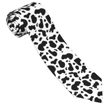 Koprintsad herreslips, modeslips, smalle slips, gaver til bryllup, brudgom, forretningsfest