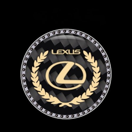 Tvåpack klistermärken för bilmotorns start- och stoppknapp (Lexus)