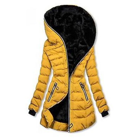 Tyttöjen syystakki, neuletakki, ei haalistu eikä ole tahmea, toppi tytölle, naiselle, äidille, ystävälle - keltainen (M keltainen)