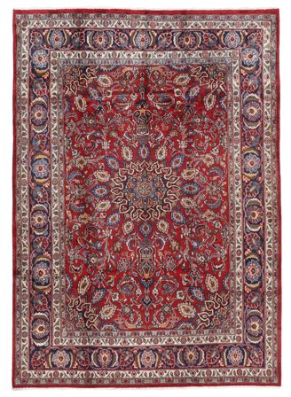 Orientalisk Mashad Matta 207X300 Ull, Persien