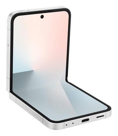 Samsung Z Flip7 FE 8GB 128GB 3.4inch 6.7inch 5G wifi6e USB3.2 BT5.3 Dual sim e-sim IP48 4000mAh 25w cable incl. TA excl. White