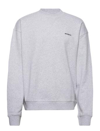 Cope Base Crew Sweat-shirt Tröja Grå Woodbird