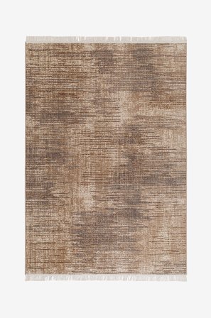 KM Home - Luvtæppe Tulum - Brun - Luv- & ryatæpper - 200X290 - Fra Homeroom
