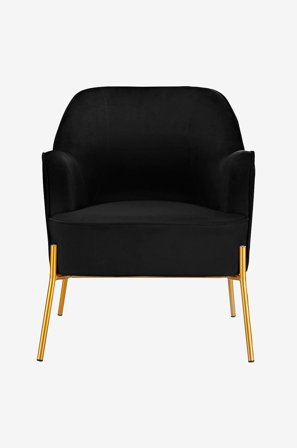 Loft24 - Stol med armlæn Runa - Sort - Stole med armlæn - Fra Homeroom