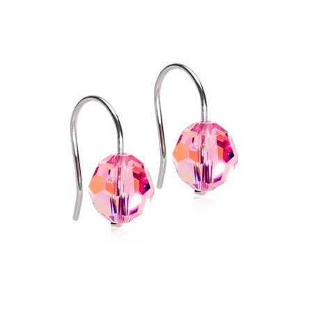 Blomdahl Örhänge N.T Bead Pendant 8 mm, Light rose