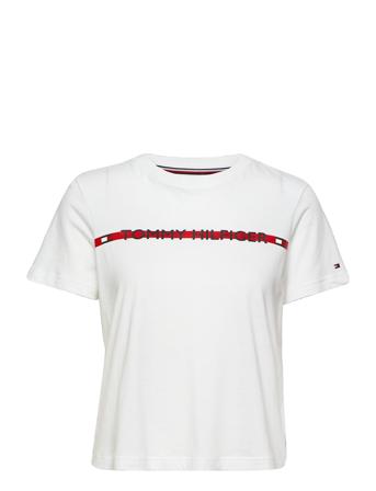 Ss Tee Top Vit Tommy Hilfiger