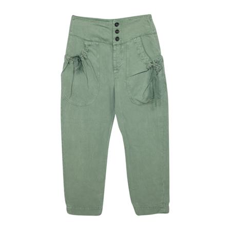 Isabel Marant Pre-owned, Pocket Cargo Trousers Groen, Dames, Maat:S