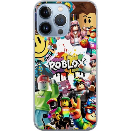 Kompatibelt Mobilskal till Apple Apple iPhone 13 Pro Roblox graffiti-kollage med färgglada karaktärer, livliga mönster och energiska element i en u