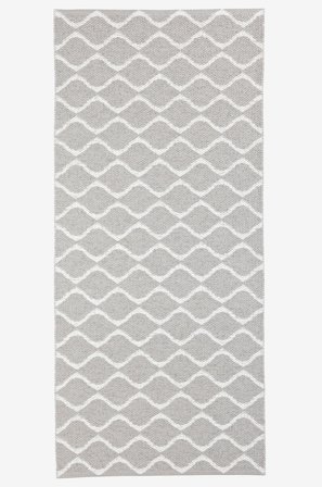 Horredsmattan - Plastteppe Wave 70 x 250 cm - Grå - Plasttepper - 70X250 - Fra Homeroom