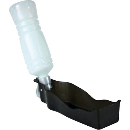 1 st Dricksflaska med skål, 500 ml (Svart)