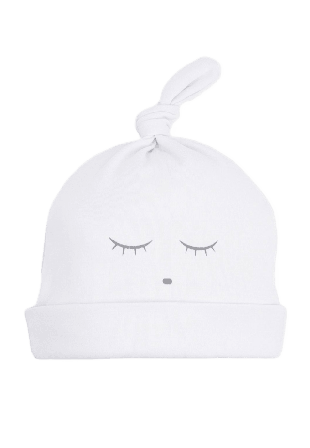 Livly Mössa - Sleeping Cutie Mössor Unisex Vit 50