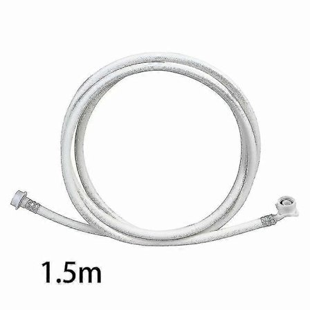 Automatisk vaskemaskin vanninntaksrør materiale PVC høytrykksvannrør tilbehør 1,5m vaskeslange