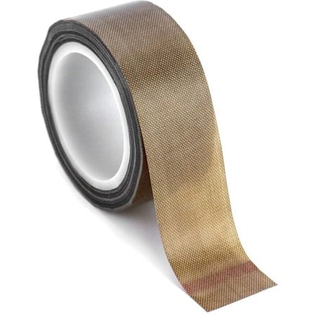 Pc Scotch Teflon Korkean lämpötilan PTFE-teippi, 0,18 mm paksu teflonteippi tyhjiöpakkauskoneeseen, 45 mm x 10 m, DEBUNS