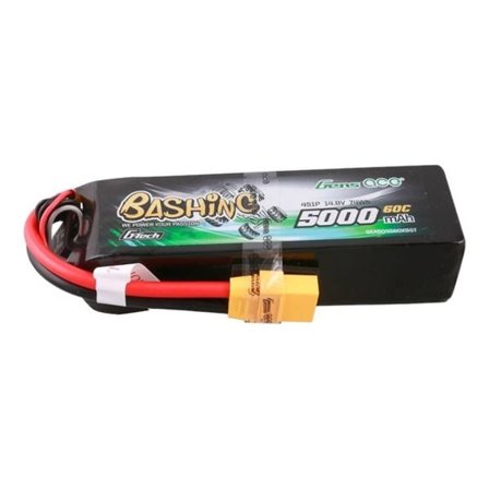 Gens ace G-Tech 5000mAh 14,8V 4S1P 60C Lipo batteripaket med XT90 Plug-Bashing-serie