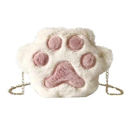 Axelremsväska Messenger Bag VIT Vit