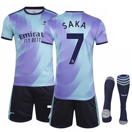 Arsenal 2024-2025 Fotballdrakt - Saka #7 for Voksne